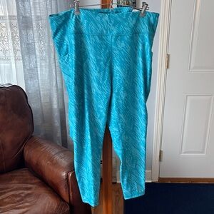 Tek Gear Blue Patterned Leggings